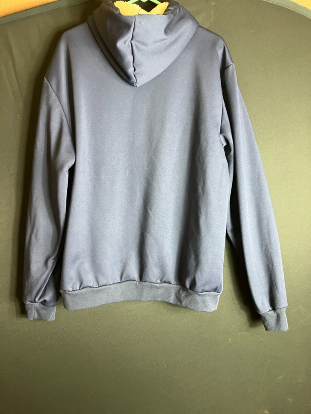 Kansas City Football Sherpa-Lined Hoodie - Navy Blue - Picture 7 of 8